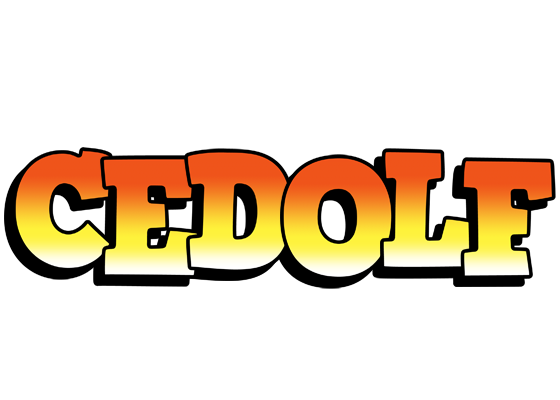 Cedolf sunset logo