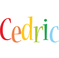 Cedric birthday logo