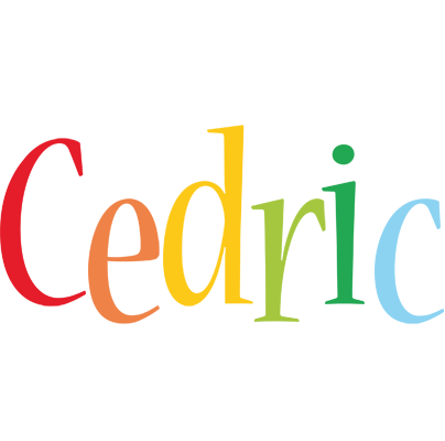 Cedric birthday logo