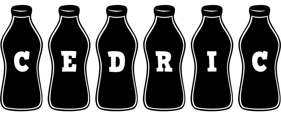 Cedric bottle logo