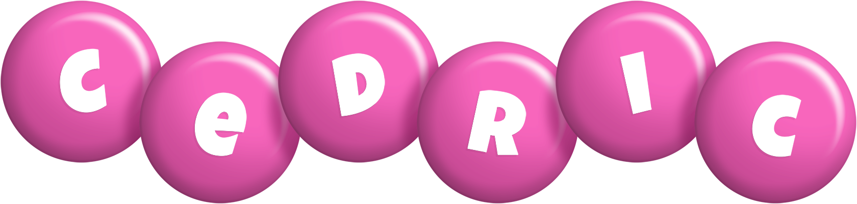 Cedric candy-pink logo