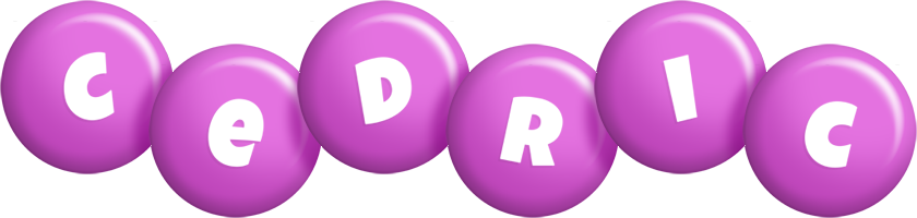 Cedric candy-purple logo