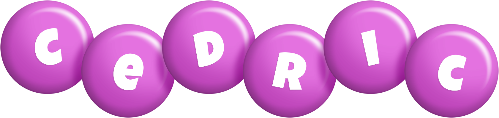 Cedric candy-purple logo
