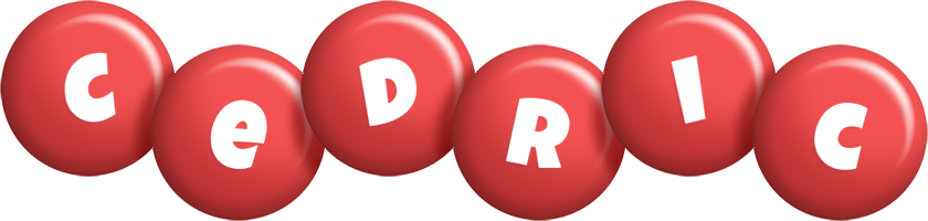 Cedric candy-red logo
