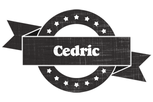 Cedric grunge logo