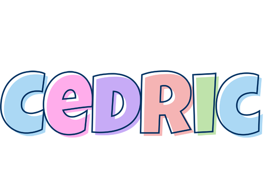 Cedric pastel logo