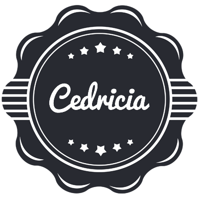 Cedricia badge logo