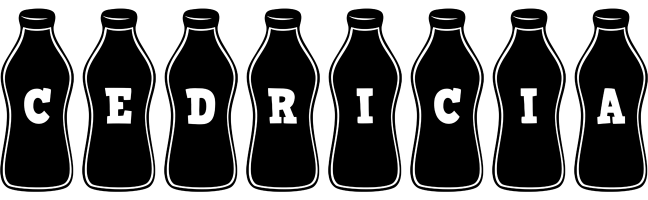 Cedricia bottle logo