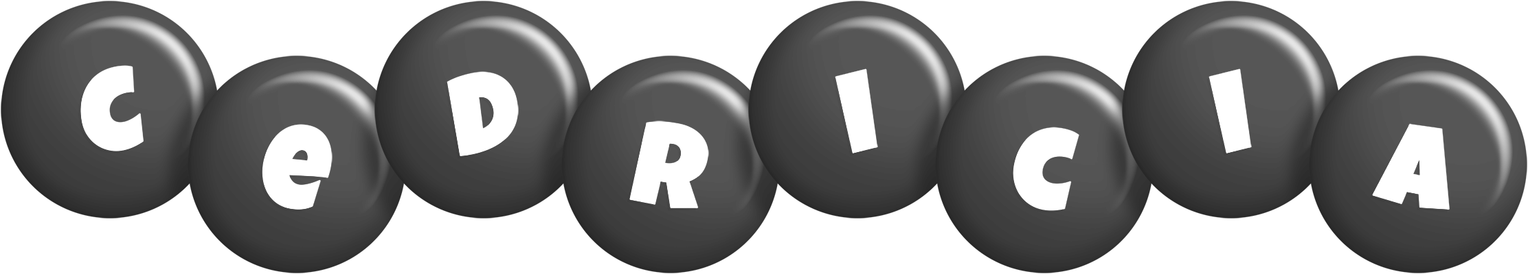 Cedricia candy-black logo