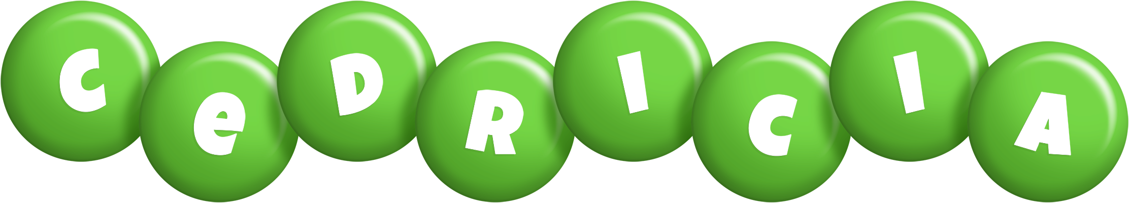 Cedricia candy-green logo