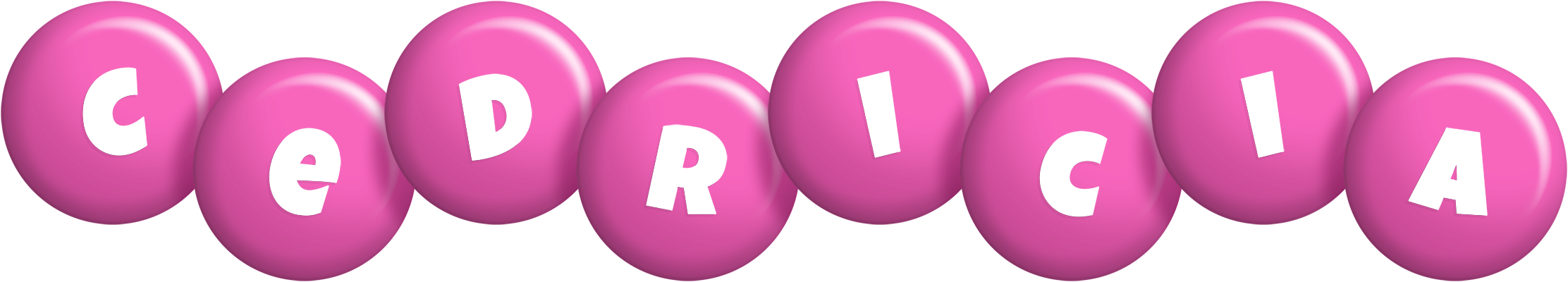 Cedricia candy-pink logo