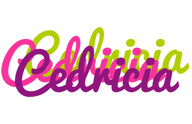 Cedricia flowers logo
