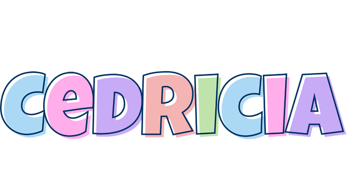 Cedricia pastel logo