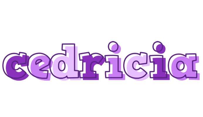 Cedricia sensual logo