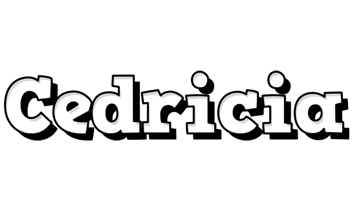 Cedricia snowing logo