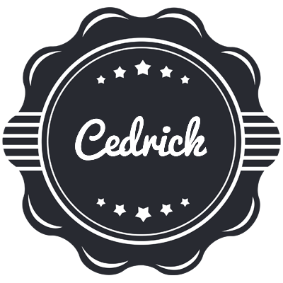 Cedrick badge logo