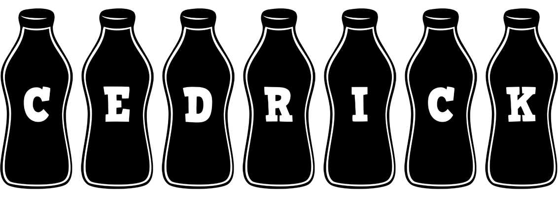 Cedrick bottle logo