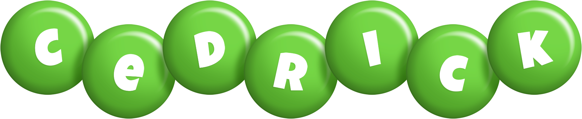 Cedrick candy-green logo