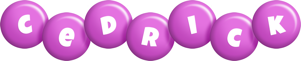 Cedrick candy-purple logo