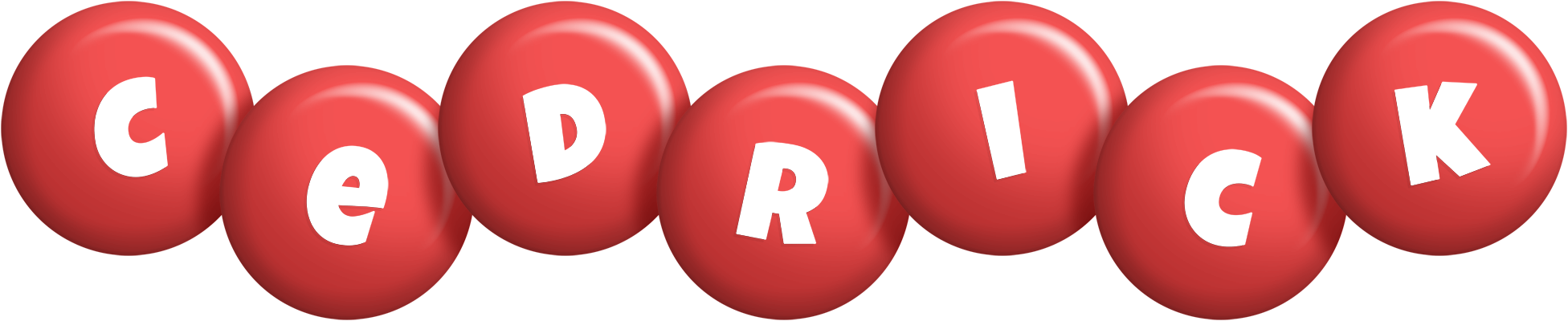 Cedrick candy-red logo