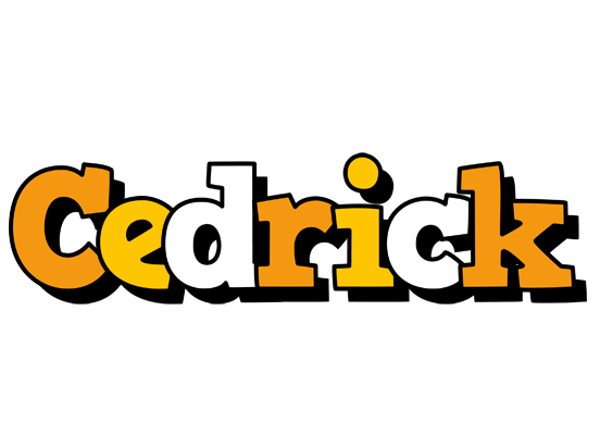 Cedrick cartoon logo