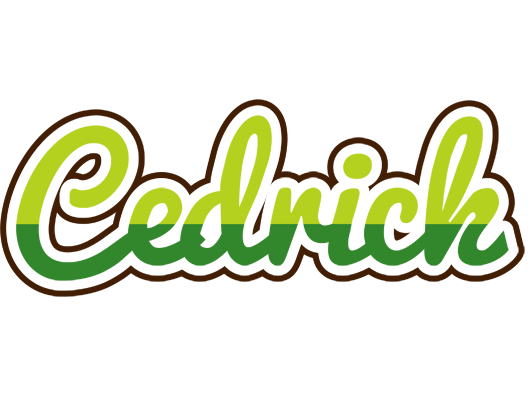 Cedrick golfing logo