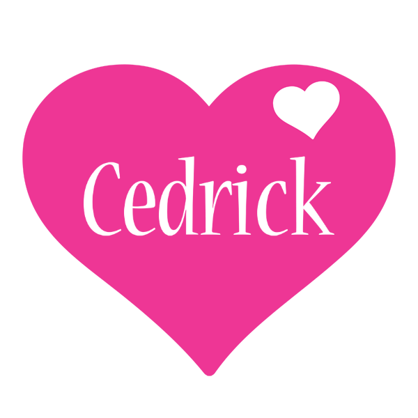 Cedrick love-heart logo