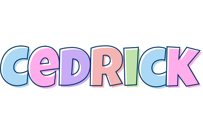 Cedrick pastel logo
