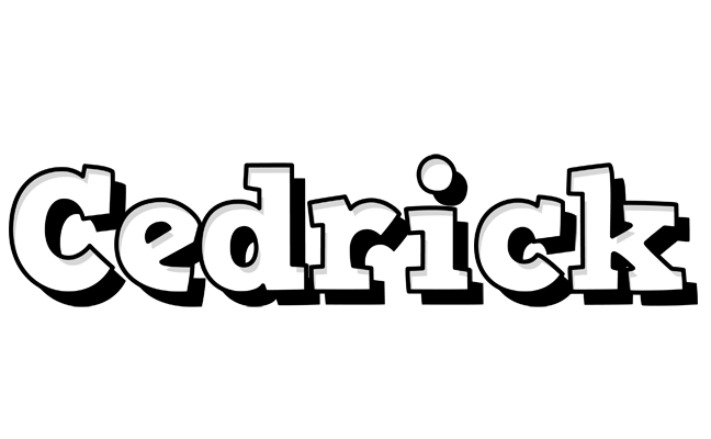 Cedrick snowing logo