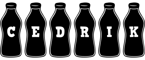 Cedrik bottle logo