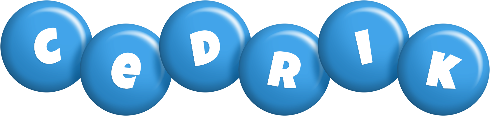 Cedrik candy-blue logo