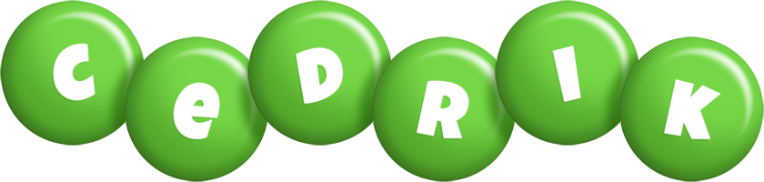 Cedrik candy-green logo