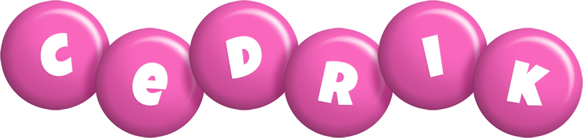 Cedrik candy-pink logo