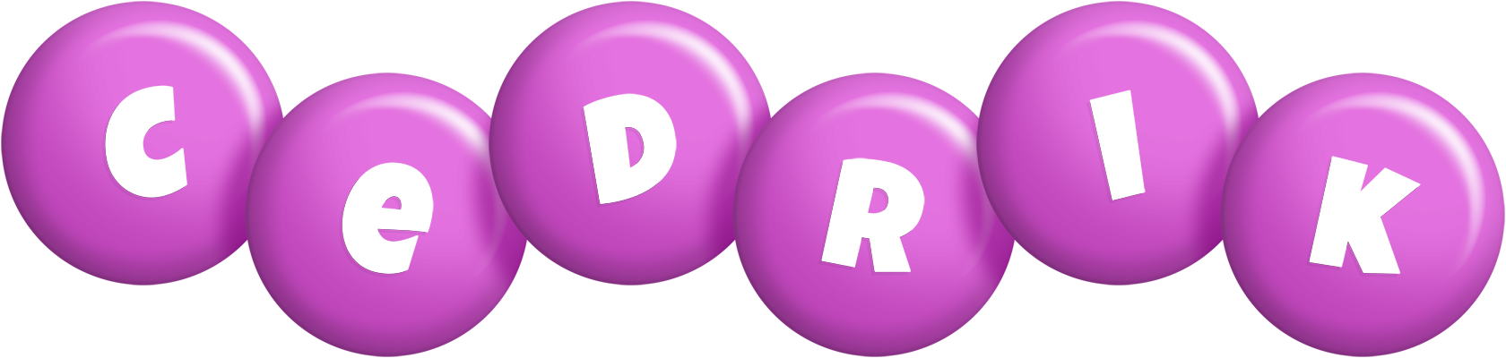 Cedrik candy-purple logo