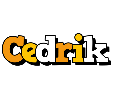 Cedrik cartoon logo