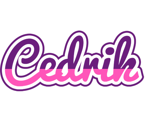Cedrik cheerful logo