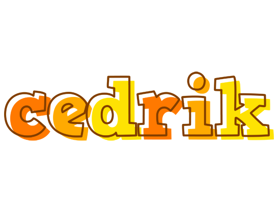 Cedrik desert logo