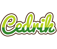 Cedrik golfing logo