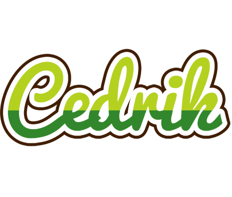 Cedrik golfing logo