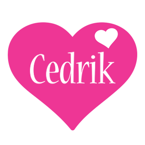 Cedrik love-heart logo