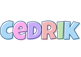 Cedrik pastel logo