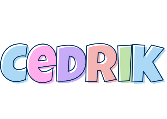 Cedrik pastel logo