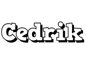 Cedrik snowing logo