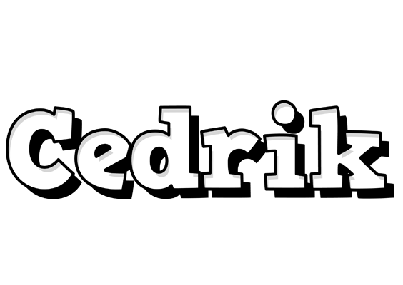 Cedrik snowing logo
