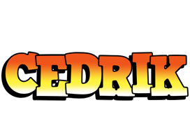 Cedrik sunset logo