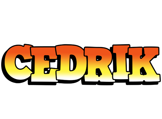 Cedrik sunset logo