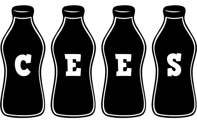 Cees bottle logo