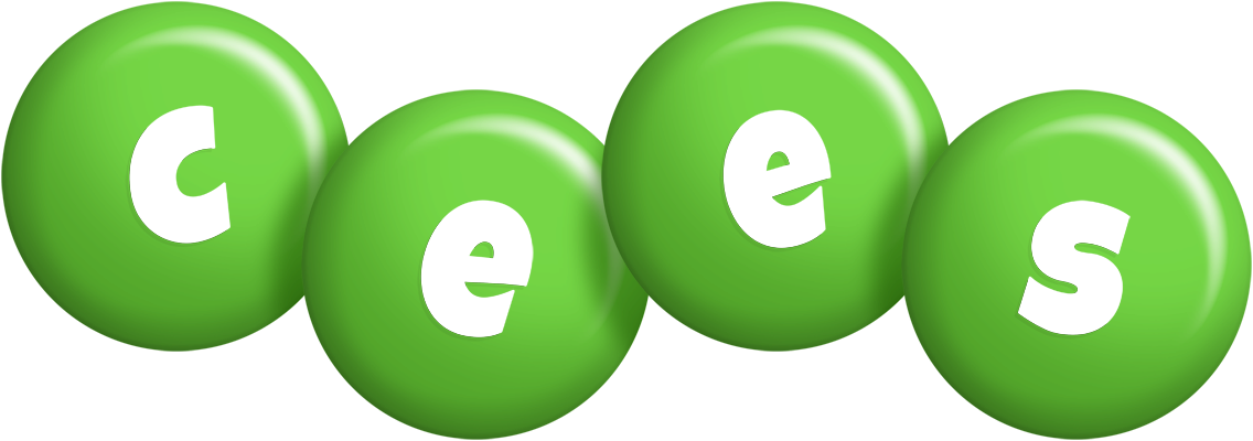 Cees candy-green logo