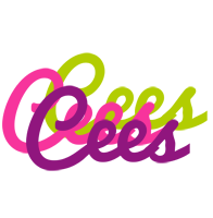 Cees flowers logo