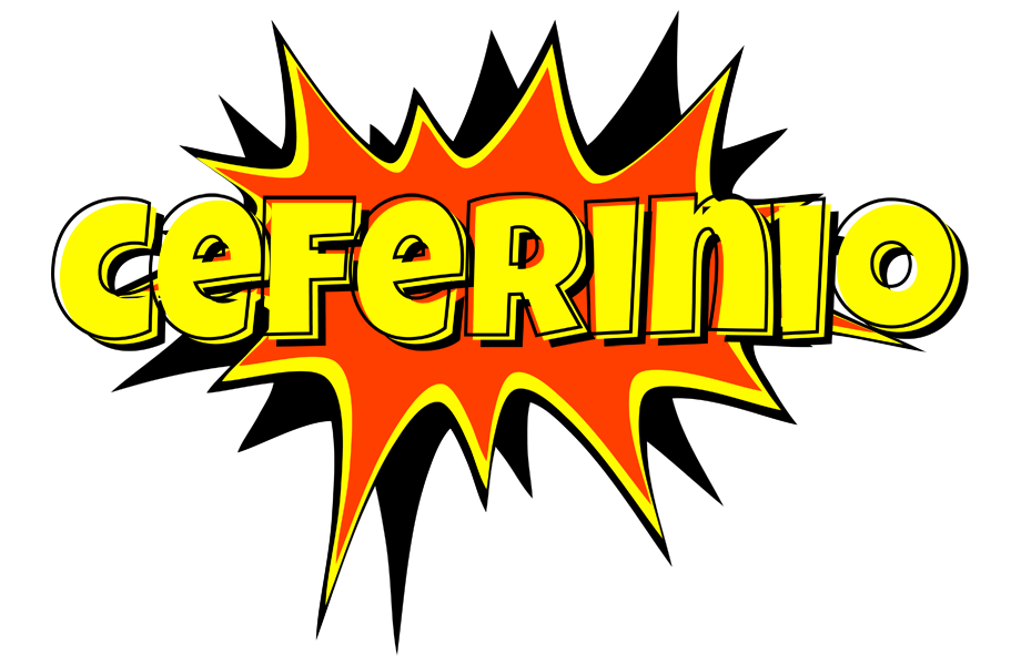 Ceferinio bazinga logo